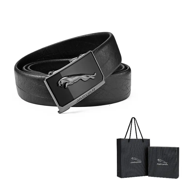 JAGUAR Мужской кожаный ремень из коровьей кожи черный шириной 3.5 см, Black
JAGUAR Мужской кожаный ремень из коровьей кожи черный шириной 3.5 см, Black