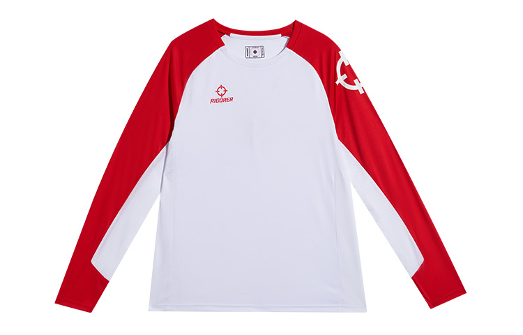 Футболка унисекс для осени и зимы Rigorer, pure белый/pure красный
Футболка унисекс для осени и зимы Rigorer, pure белый/pure красный