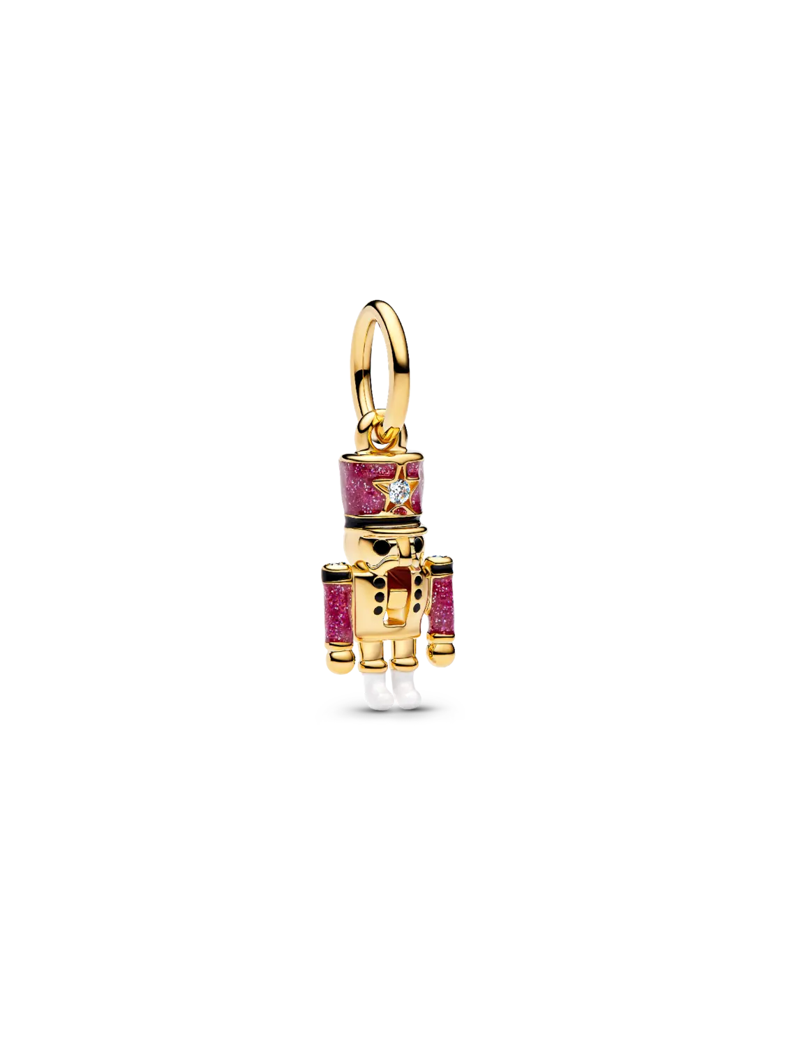 Подвижная подвеска-подвеска Щелкунчик Pandora, 14-каратное золотое покрытие
Подвижная подвеска-подвеска Щелкунчик Pandora, 14-каратное золотое покрытие
