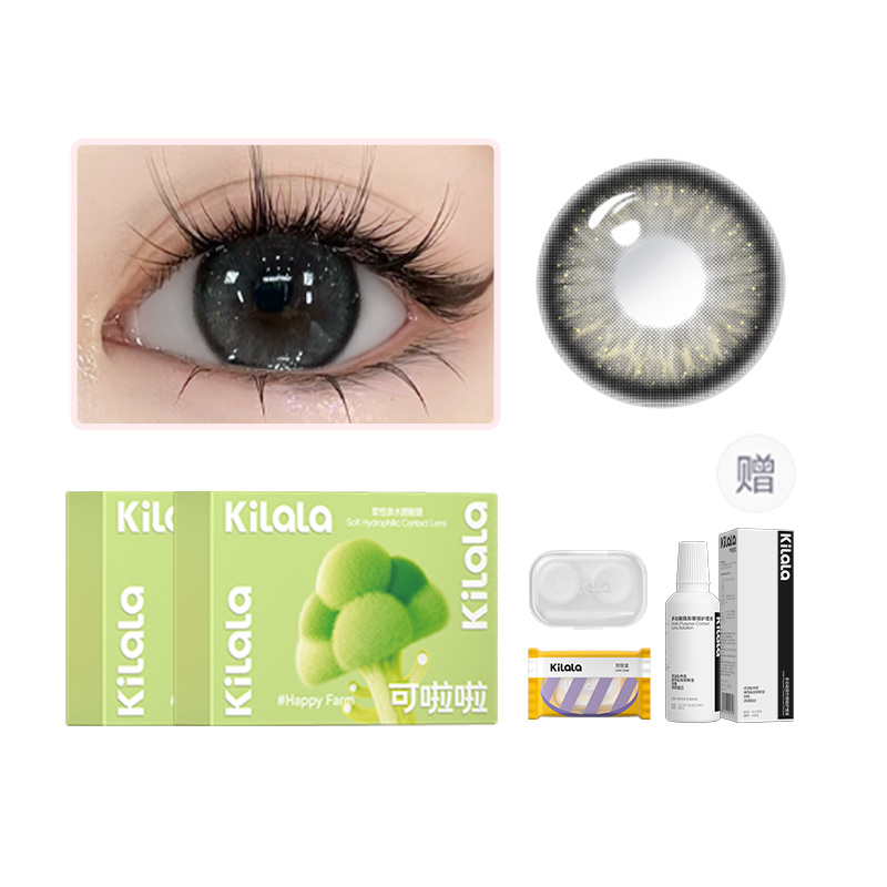 Контактные линзы Happy Farm Collection, одноразовые, на полгода, 1 шт *2, двойная упаковка + раствор для ухода Kilala, 14.5-ghost face pea
Контактные линзы Happy Farm Collection, одноразовые, на полгода, 1 шт *2, двойная упаковка + раствор для ухода Kilala, 14.5-ghost face pea