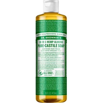 Жидкое кастильское мыло с миндальным маслом, 16 унций, Dr. Bronner'S, Серый, Жидкое кастильское мыло с миндальным маслом, 16 унций, Dr. Bronner'S
Жидкое кастильское мыло с миндальным маслом, 16 унций, Dr. Bronner'S, Серый, Жидкое кастильское мыло с миндальным маслом, 16 унций, Dr. Bronner'S