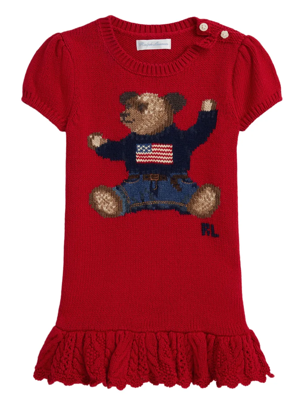 Трикотажное платье Polo Bear POLO RALPH LAUREN KIDS, красный
Трикотажное платье Polo Bear POLO RALPH LAUREN KIDS, красный