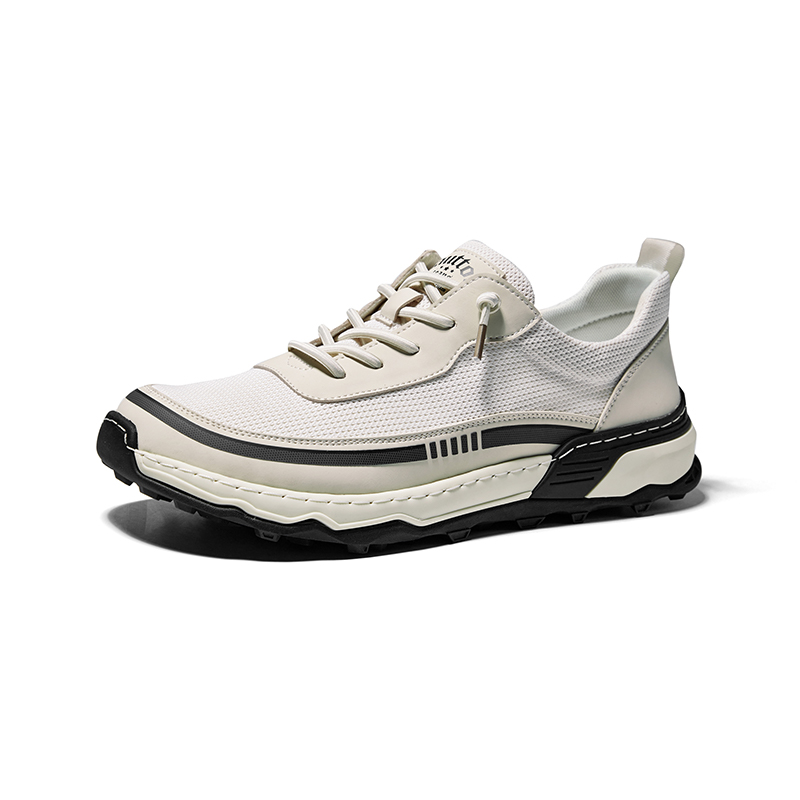 Hautton Износостойкие дышащие легкие мужские низкие кеды повседневные бело-черные, цвет White Black
Hautton Износостойкие дышащие легкие мужские низкие кеды повседневные бело-черные, цвет White Black