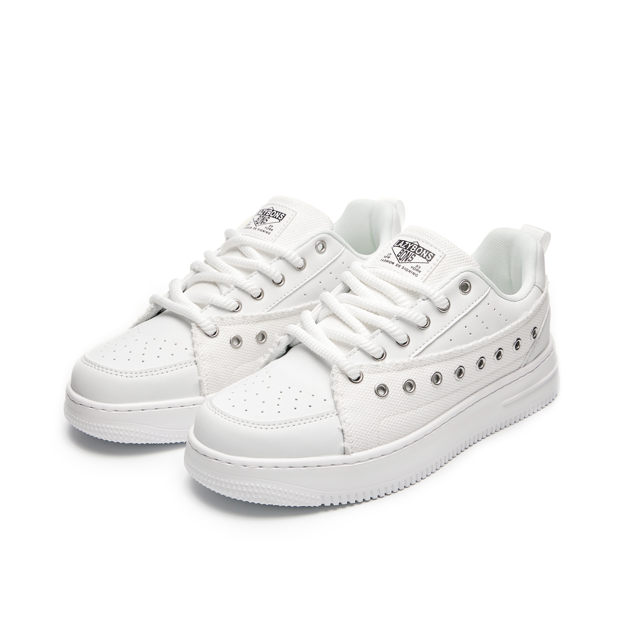 LAZY BONS Антискользящие износостойкие дышащие низкие скейтбордские кроссовки для увеличения роста унисекс белый, цвет White
LAZY BONS Антискользящие износостойкие дышащие низкие скейтбордские кроссовки для увеличения роста унисекс белый, цвет White