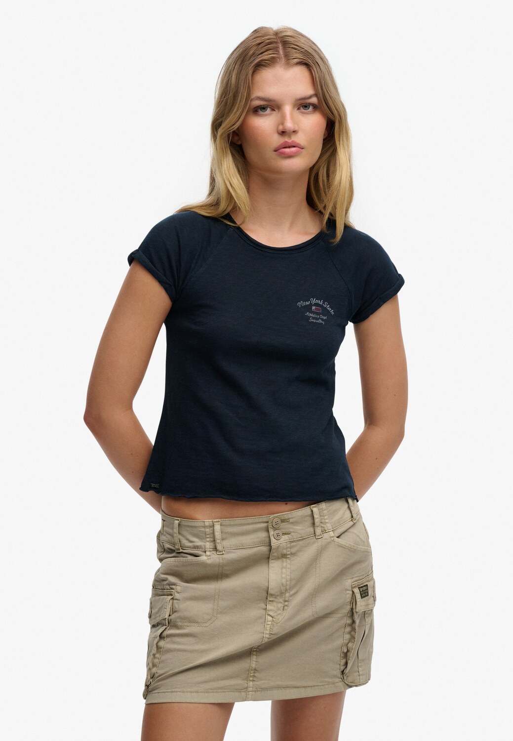 Superdry & Co Футболка 'Athletic Essentials' в цвете Marine Blue
Superdry & Co Футболка 'Athletic Essentials' в цвете Marine Blue