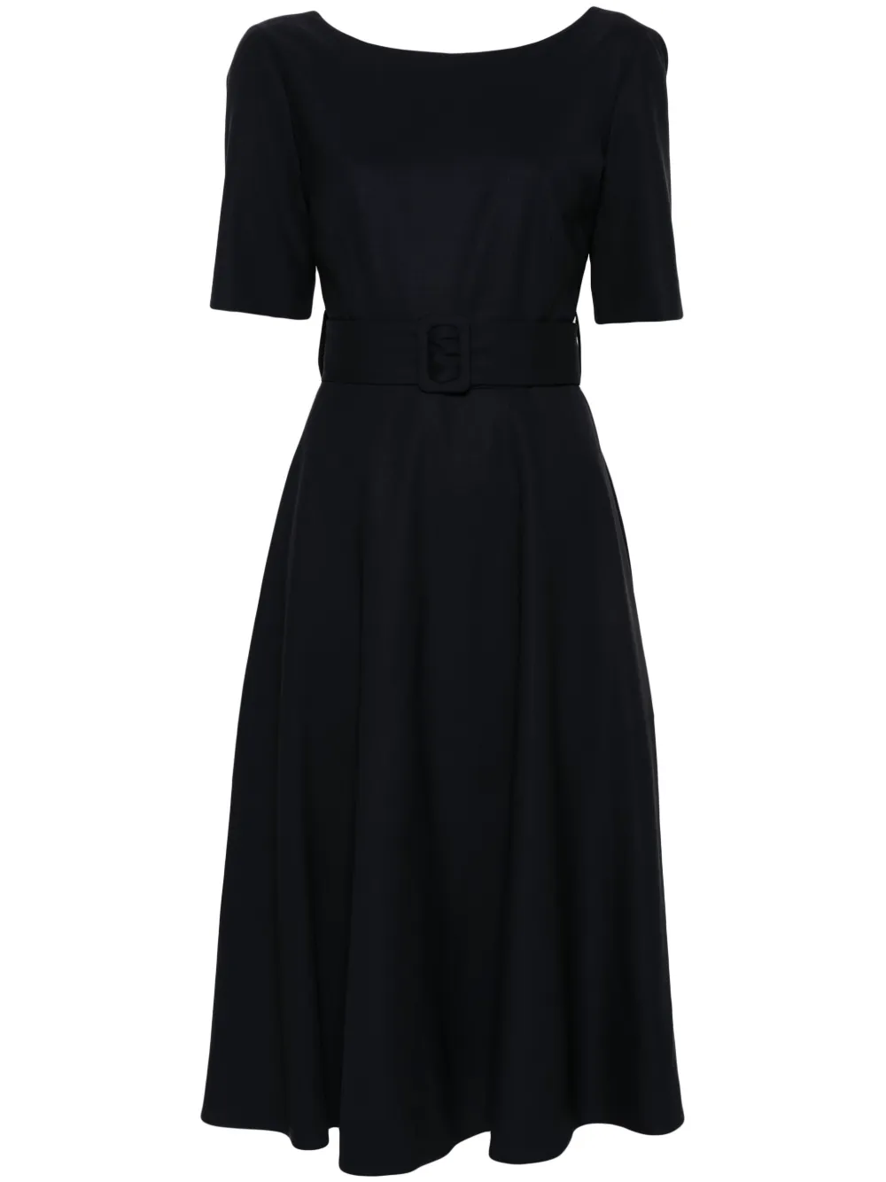 Расклешенное платье миди P.A.R.O.S.H., синий
Расклешенное платье миди P.A.R.O.S.H., синий