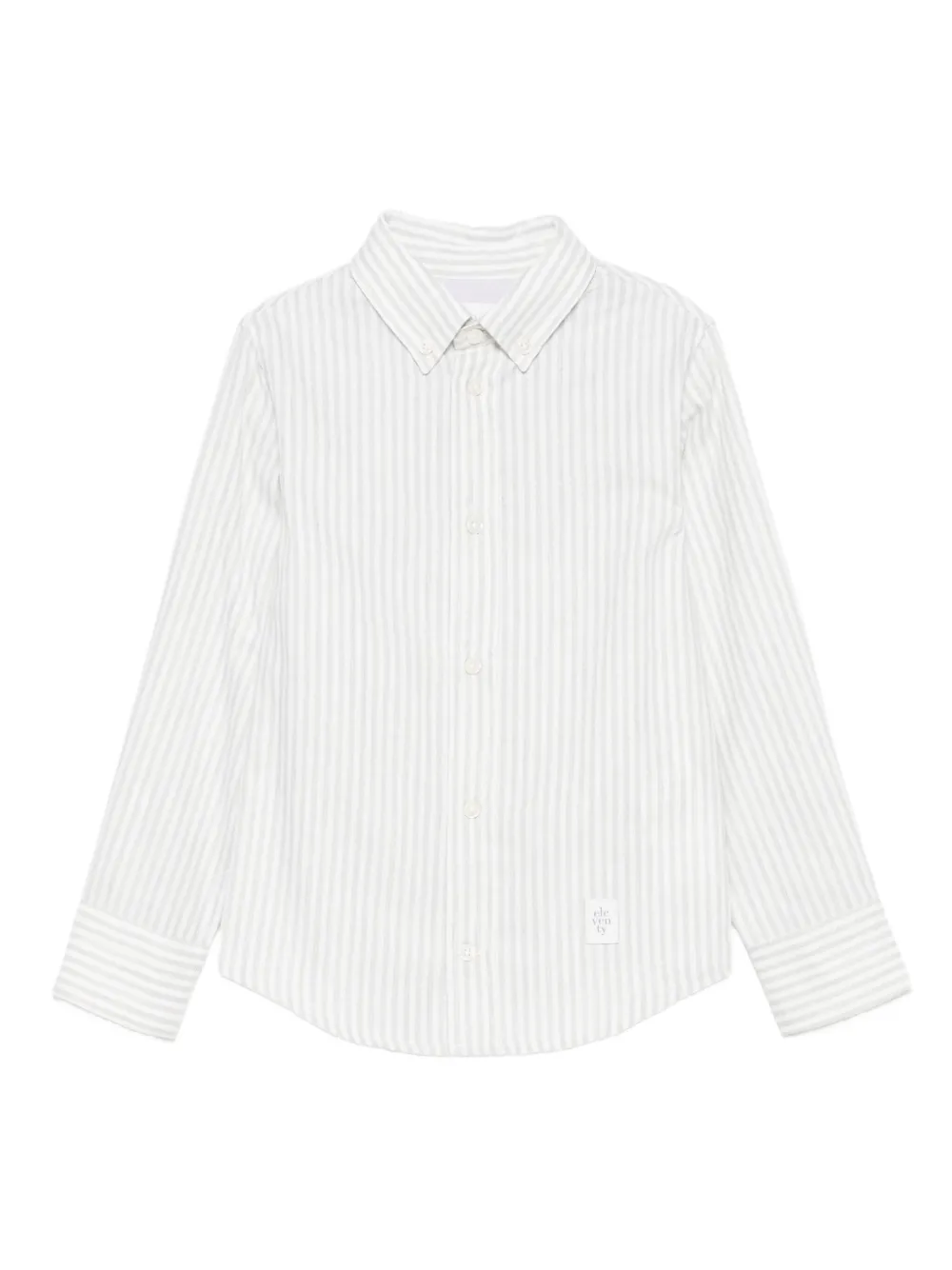 Полосатая рубашка с длинными рукавами Eleventy Kids, белый
Полосатая рубашка с длинными рукавами Eleventy Kids, белый