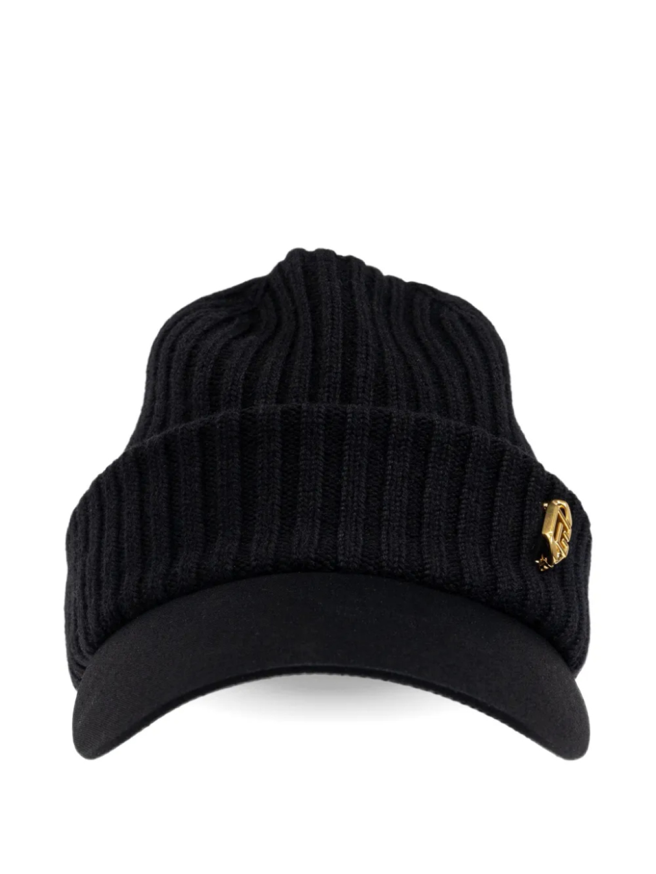 Шапка-бини в рубчик Balmain, черный
Шапка-бини в рубчик Balmain, черный