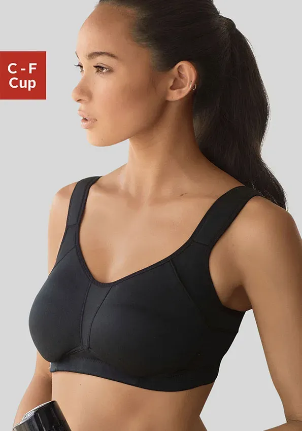 Спортивный бюстгальтер LASCANA ACTIVE без косточек для занятий спортом с высокой устойчивостью, черный
Спортивный бюстгальтер LASCANA ACTIVE без косточек для занятий спортом с высокой устойчивостью, черный