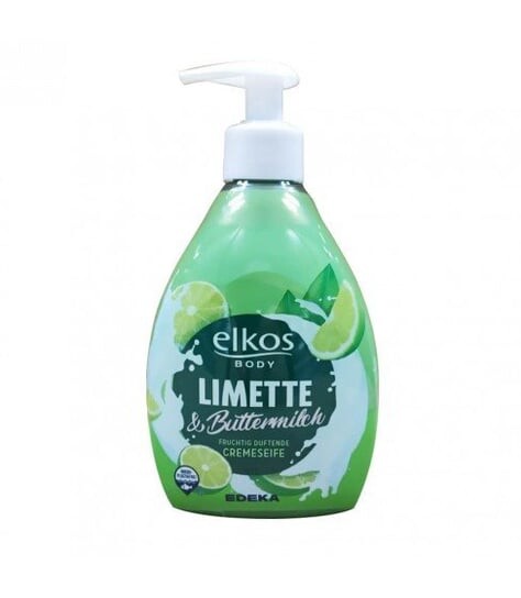 Жидкое мыло Elkos Limette&Buttermilch 500 мл
Жидкое мыло Elkos Limette&Buttermilch 500 мл