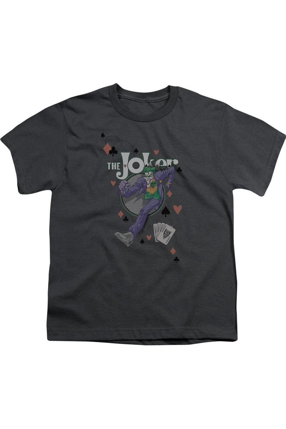 Футболка с коротким рукавом для детей "Бэтмен: Вечный Джокер" Gildan, Charcoal
Футболка с коротким рукавом для детей "Бэтмен: Вечный Джокер" Gildan, Charcoal