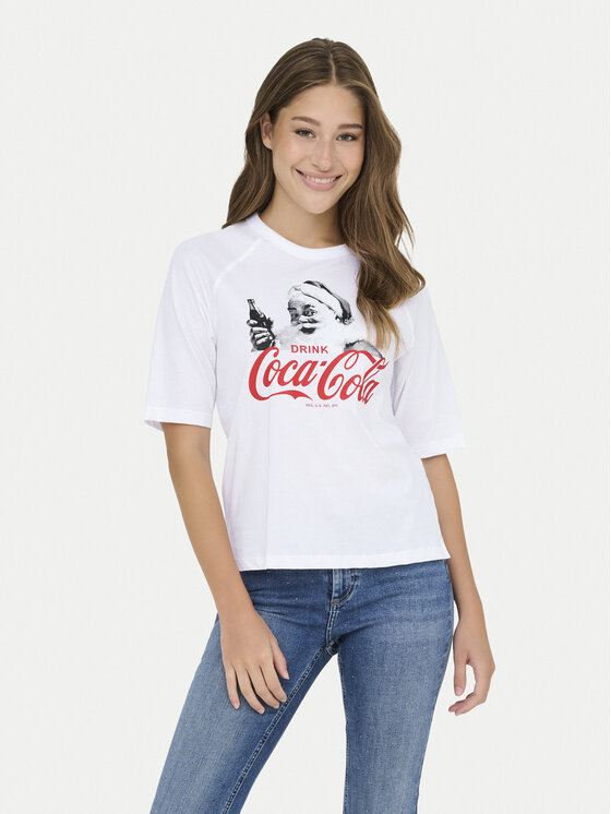 Футболка regular fit Coca Cola 15355794 Only, белый
Футболка regular fit Coca Cola 15355794 Only, белый