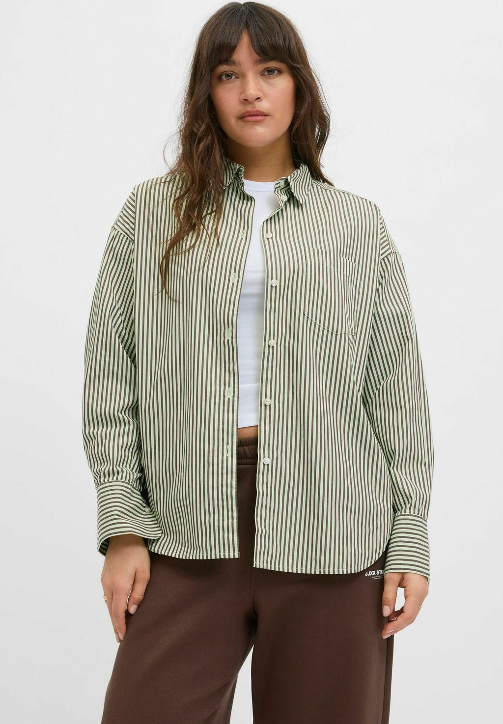 Блузка на пуговицах JXJAMIE RELAXED JJXX, светло-зеленый
Блузка на пуговицах JXJAMIE RELAXED JJXX, светло-зеленый