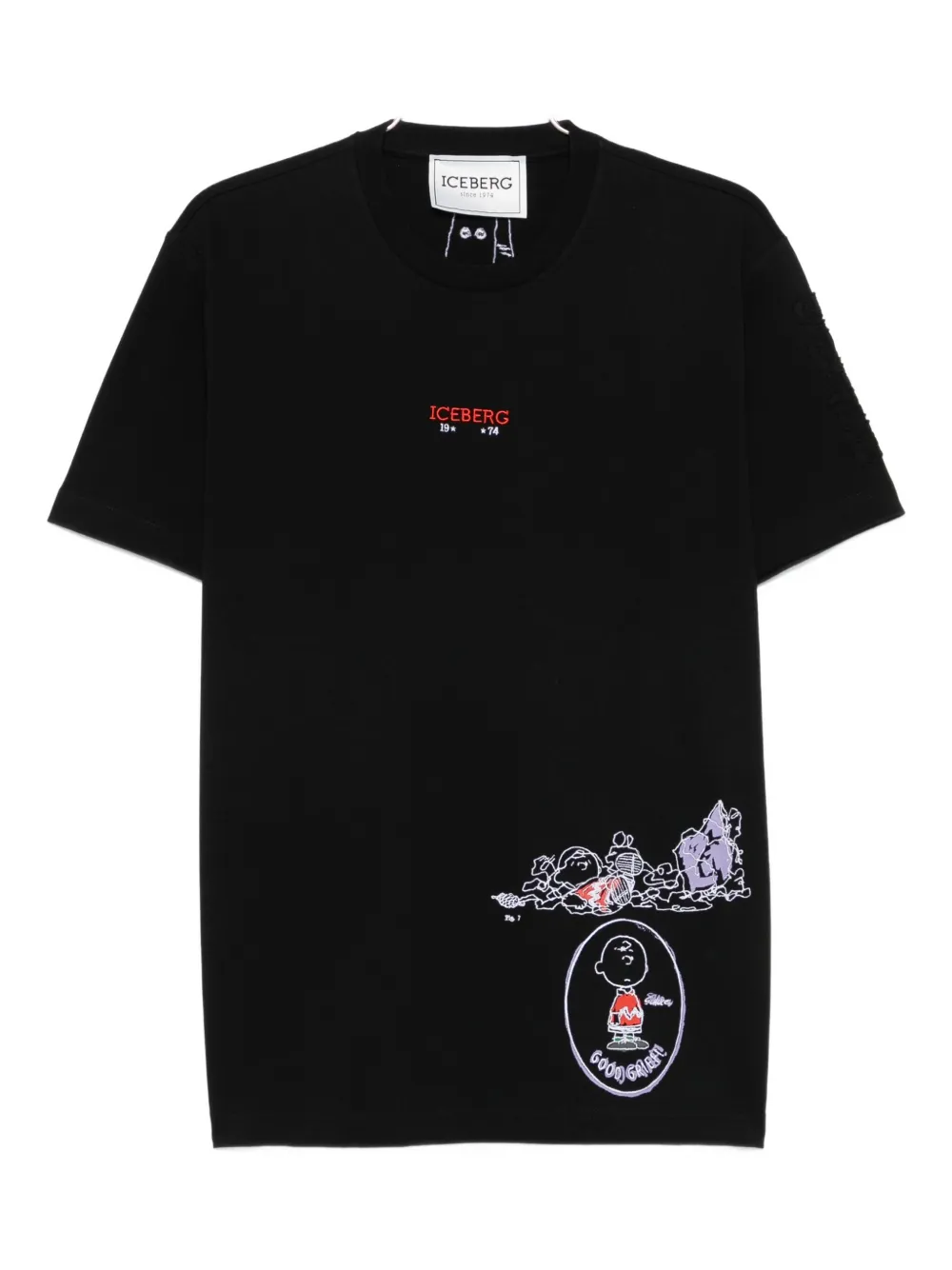 Футболка с круглым вырезом X Peanuts Iceberg, черный
Футболка с круглым вырезом X Peanuts Iceberg, черный