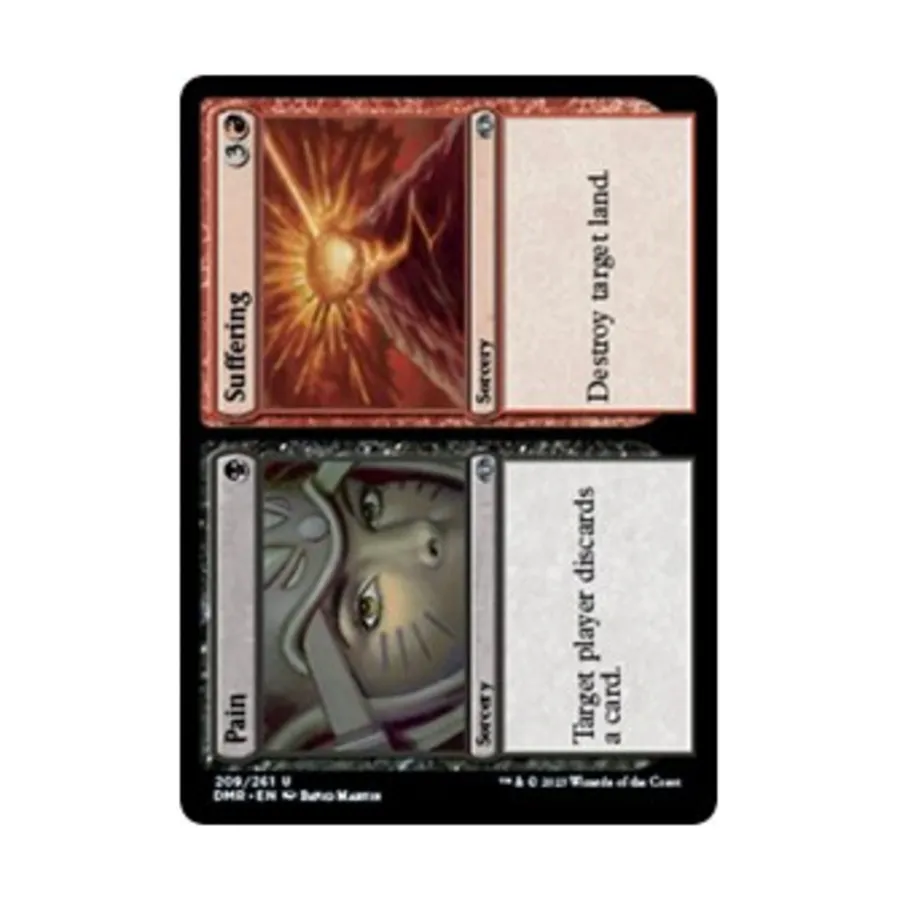 CCG Боль // Страдание (U), MTG - Dominaria Remastered 
CCG Боль // Страдание (U), MTG - Dominaria Remastered