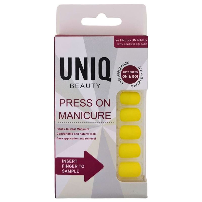 Искусственные ногти click on / press on maniküre nägel Uniq, sunshine, количество 24 шт.
Искусственные ногти click on / press on maniküre nägel Uniq, sunshine, количество 24 шт.