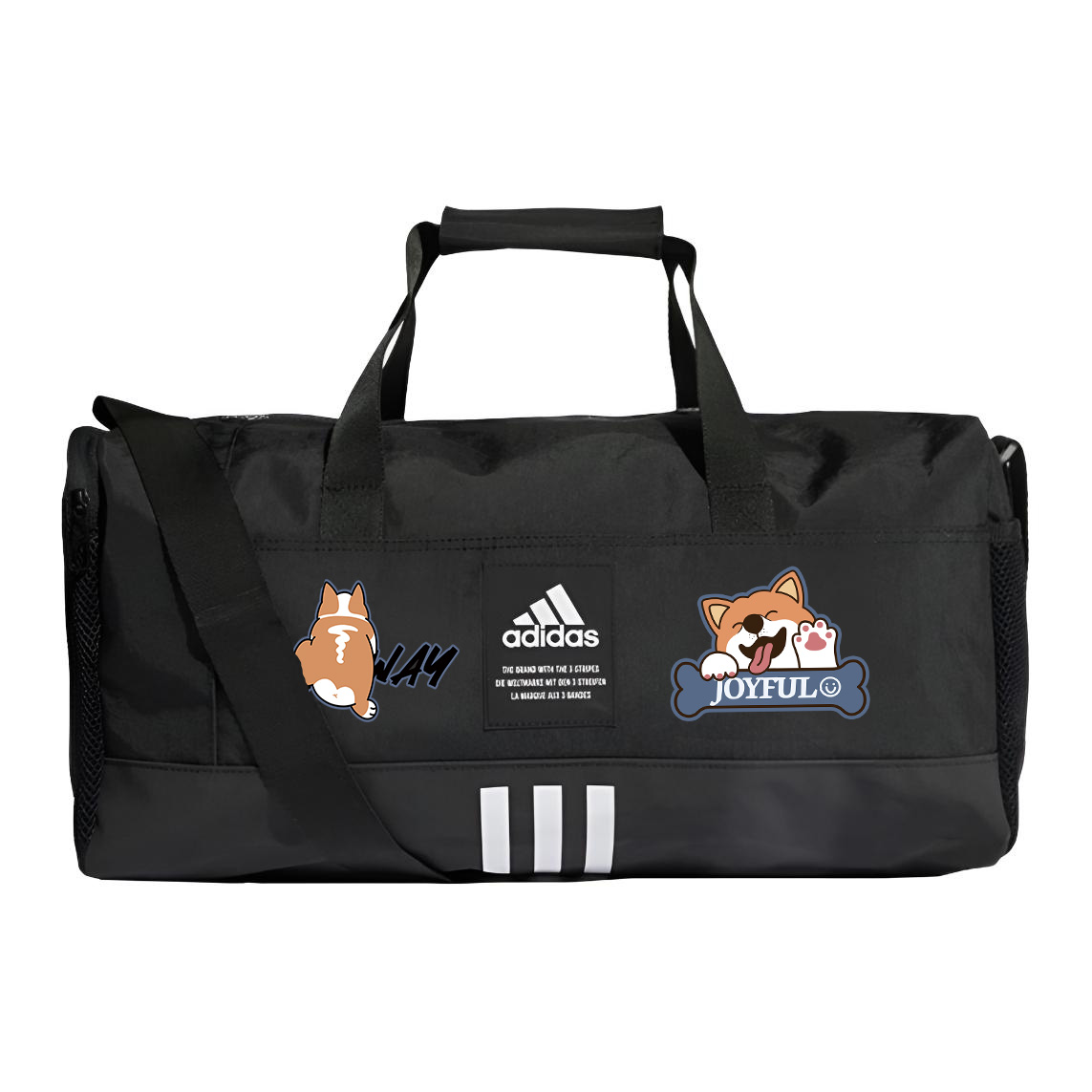 Adidas Полиамидная узорчатая сумка через плечо унисекс черная, Corgi
Adidas Полиамидная узорчатая сумка через плечо унисекс черная, Corgi