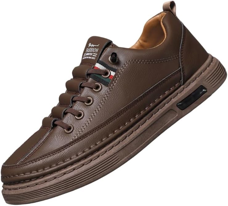 Мужские слипоны для скейтборда - с нескользящей амортизирующей подошвой, низкие кроссовки коричневого цвета, легкие, простые в уходе Clolinde
Мужские слипоны для скейтборда - с нескользящей амортизирующей подошвой, низкие кроссовки коричневого цвета, легкие, простые в уходе Clolinde