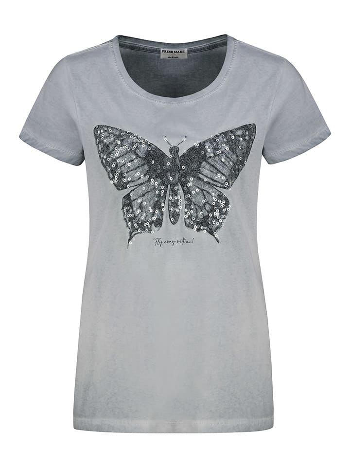 Футболка Fresh Made, серый 
Футболка Fresh Made, серый