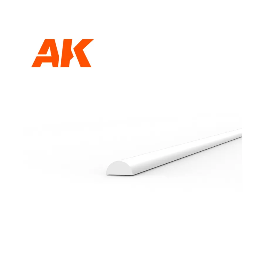 Полутрость из стирола - диаметр 1,00 x 350 мм, High Quality Modeling Styrene
Полутрость из стирола - диаметр 1,00 x 350 мм, High Quality Modeling Styrene