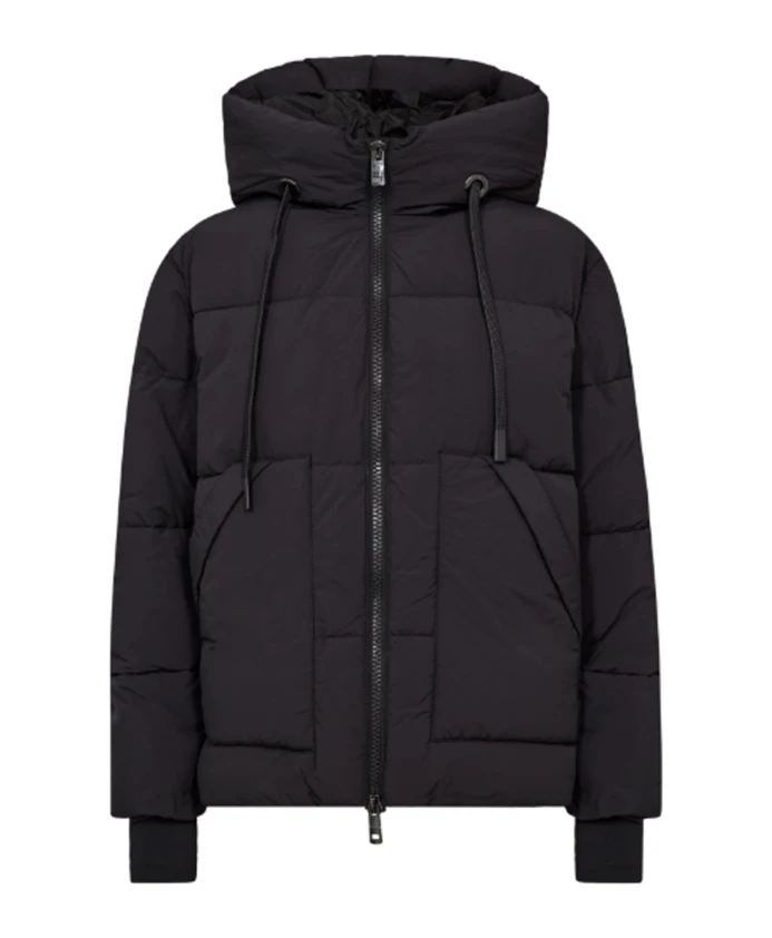 Стеганая куртка с ребристыми манжетами Mos Mosh, черный
Стеганая куртка с ребристыми манжетами Mos Mosh, черный