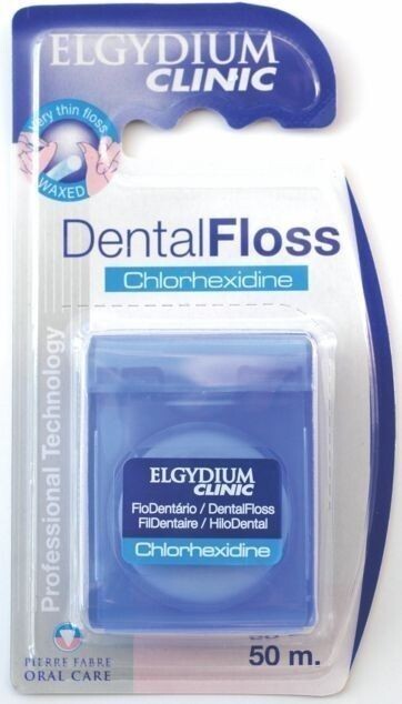 Elgydium Nić Dentystyczna z Chlorheksydyną зубная нить, 1 шт.
Elgydium Nić Dentystyczna z Chlorheksydyną зубная нить, 1 шт.