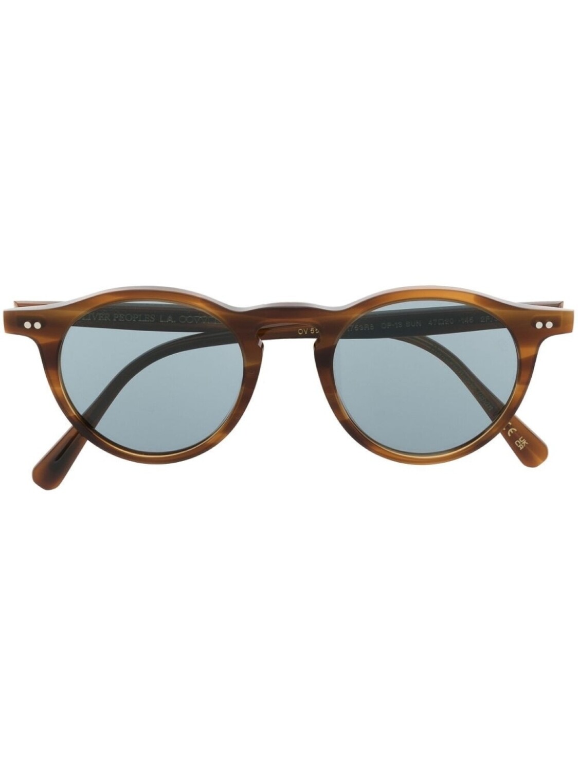 Oliver Peoples солнцезащитные очки Desmon Sun в круглой оправе, коричневый
Oliver Peoples солнцезащитные очки Desmon Sun в круглой оправе, коричневый