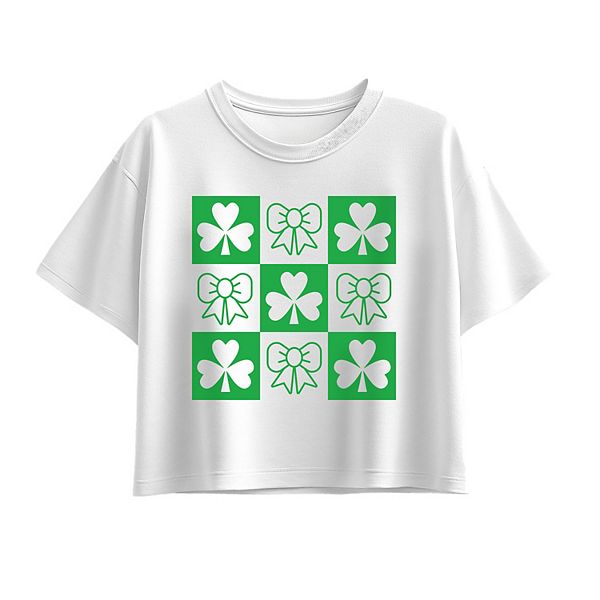 Футболка для девочек 7-16 лет shamrock & bow boxy Licensed Character
Футболка для девочек 7-16 лет shamrock & bow boxy Licensed Character