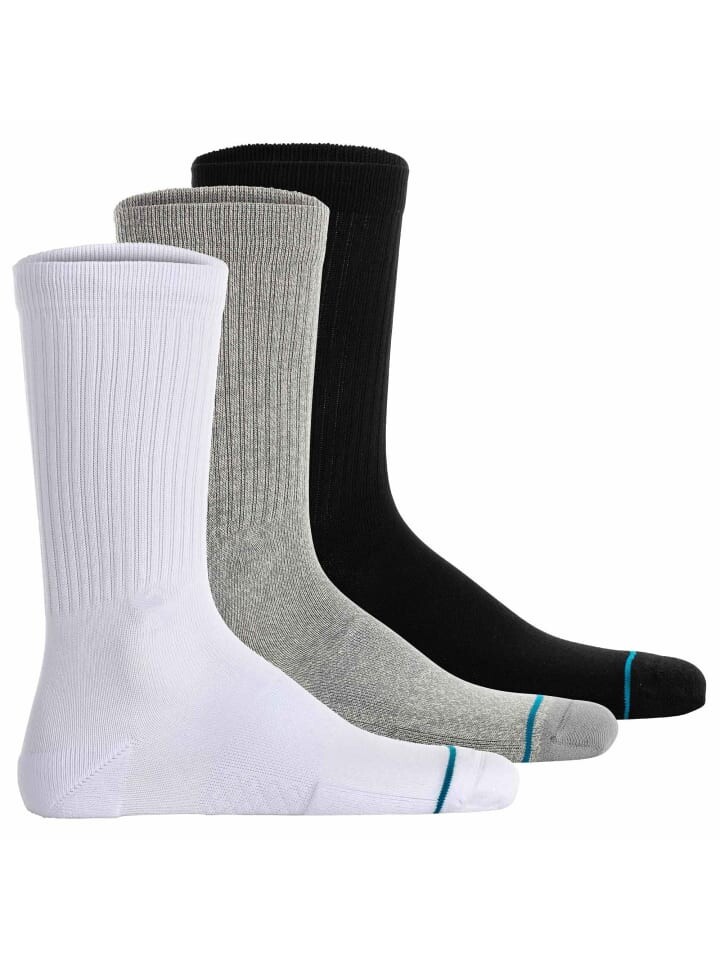 Носки STANCE Socken 3er Pack, цвет Schwarz/Grau/Weiß
Носки STANCE Socken 3er Pack, цвет Schwarz/Grau/Weiß