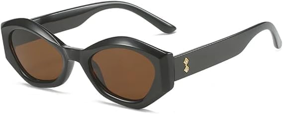 Солнцезащитные очки для мужчин и женщин - защита UV400 - линзы цвета "кошачий глаз" в стиле панк, для занятий спортом на открытом воздухе и вождения QWBSER, Black-brown
Солнцезащитные очки для мужчин и женщин - защита UV400 - линзы цвета "кошачий глаз" в стиле панк, для занятий спортом на открытом воздухе и вождения QWBSER, Black-brown