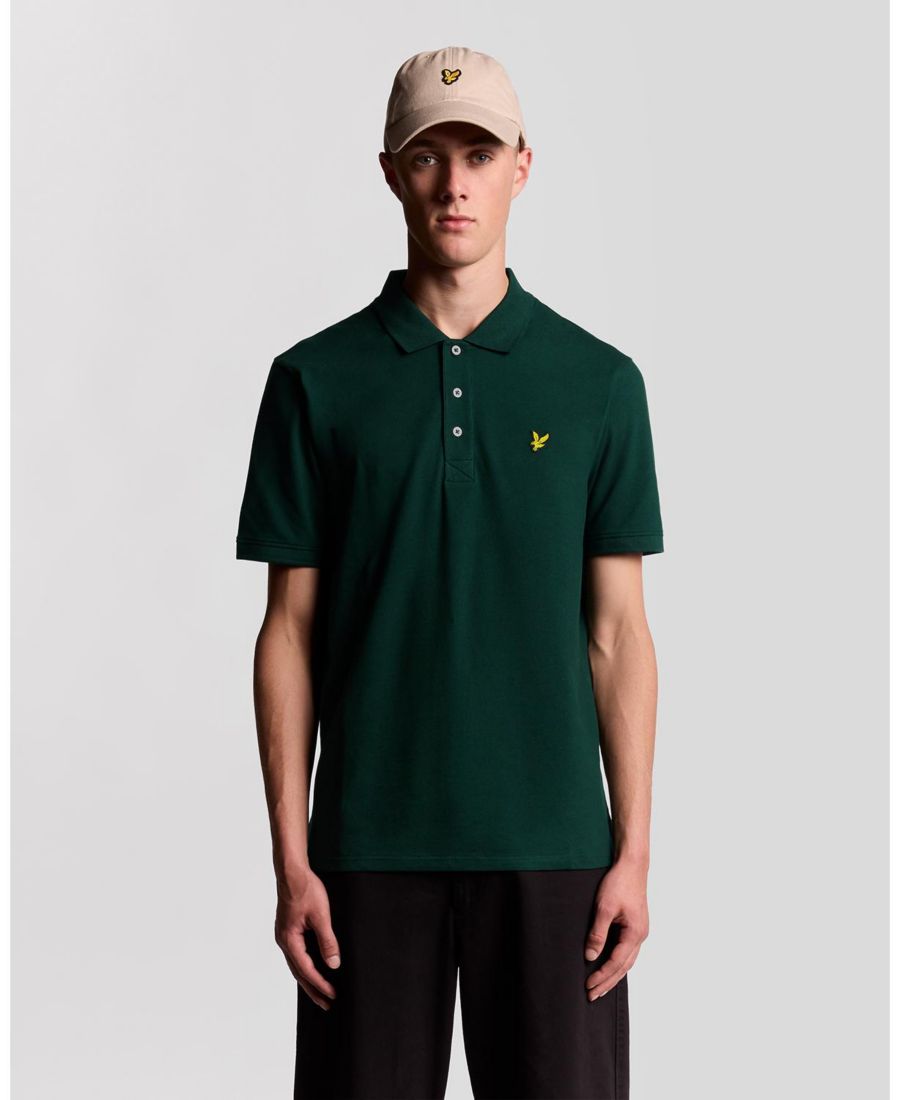 Мужская однотонная рубашка поло Lyle & Scott, Dark green
Мужская однотонная рубашка поло Lyle & Scott, Dark green