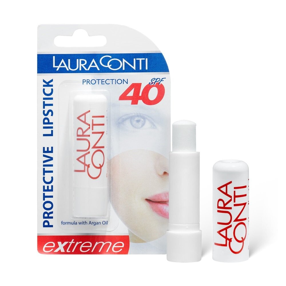 Laura Conti Extreme, Защитный бальзам для губ Spf 40
Laura Conti Extreme, Защитный бальзам для губ Spf 40