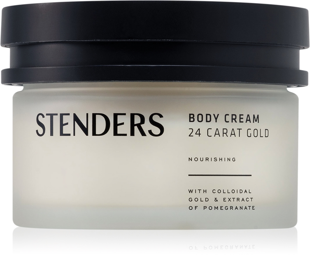 Питательный крем для тела с 24-каратным золотом Stenders, 200 мл
Питательный крем для тела с 24-каратным золотом Stenders, 200 мл