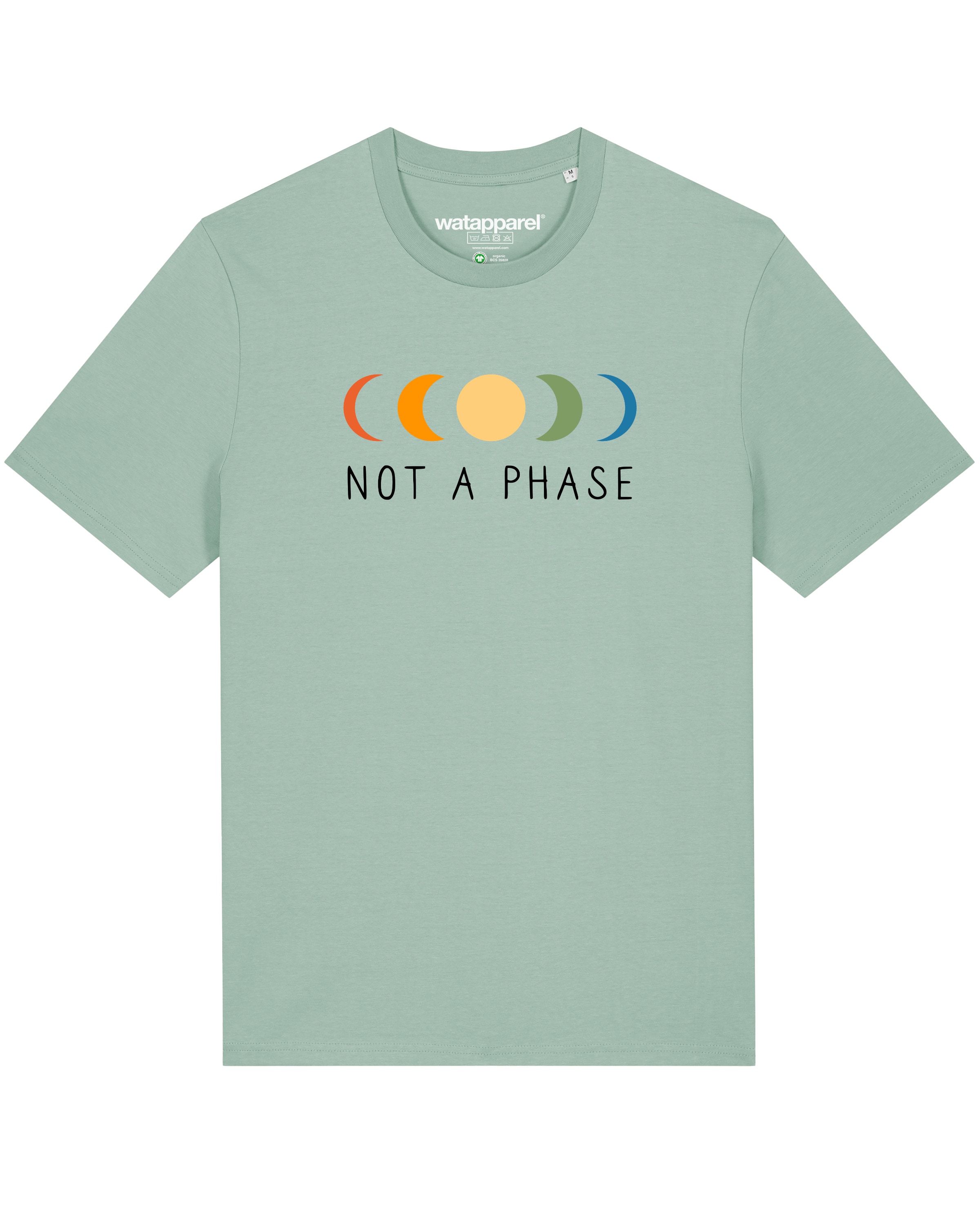 Watapparel Футболка 'Not a Phase' в синем цвете
Watapparel Футболка 'Not a Phase' в синем цвете