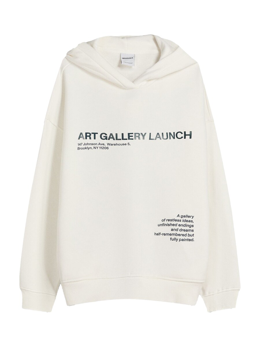 Толстовка Bershka, Off white
Толстовка Bershka, Off white