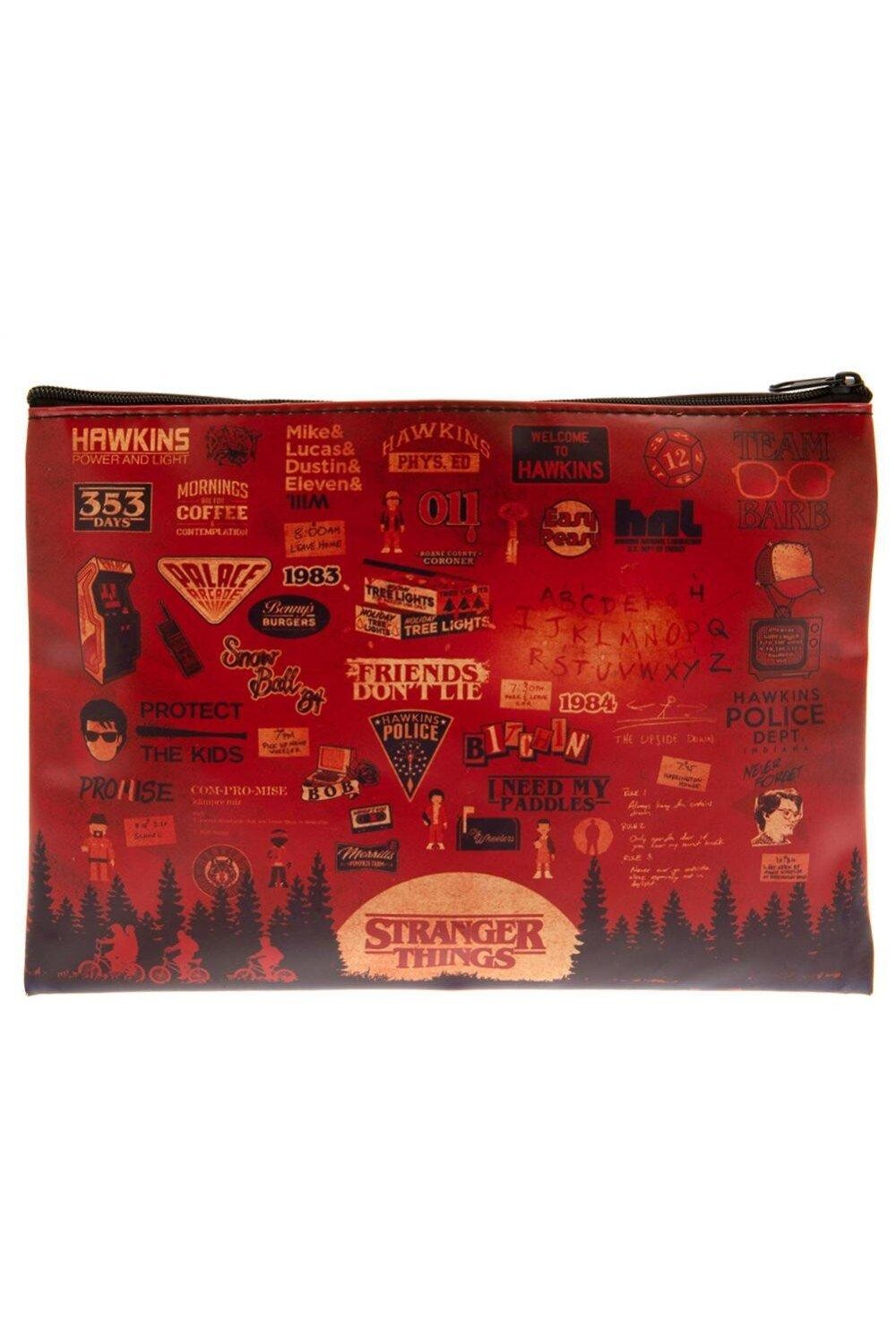 Перевернутый пенал Stranger Things, красный
Перевернутый пенал Stranger Things, красный