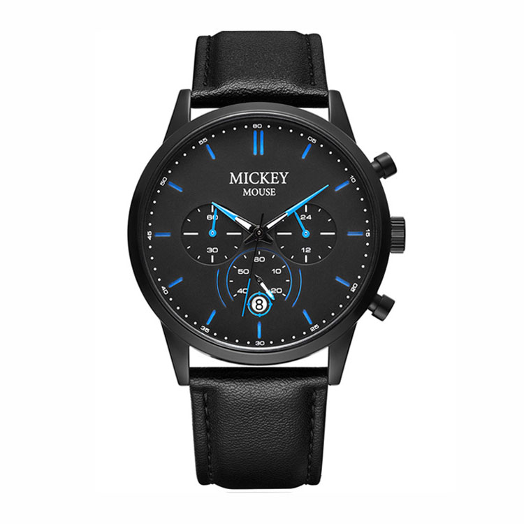 Disney Мужские часы с кварцевым механизмом, ремешок из сплава, черный циферблат
Disney Мужские часы с кварцевым механизмом, ремешок из сплава, черный циферблат