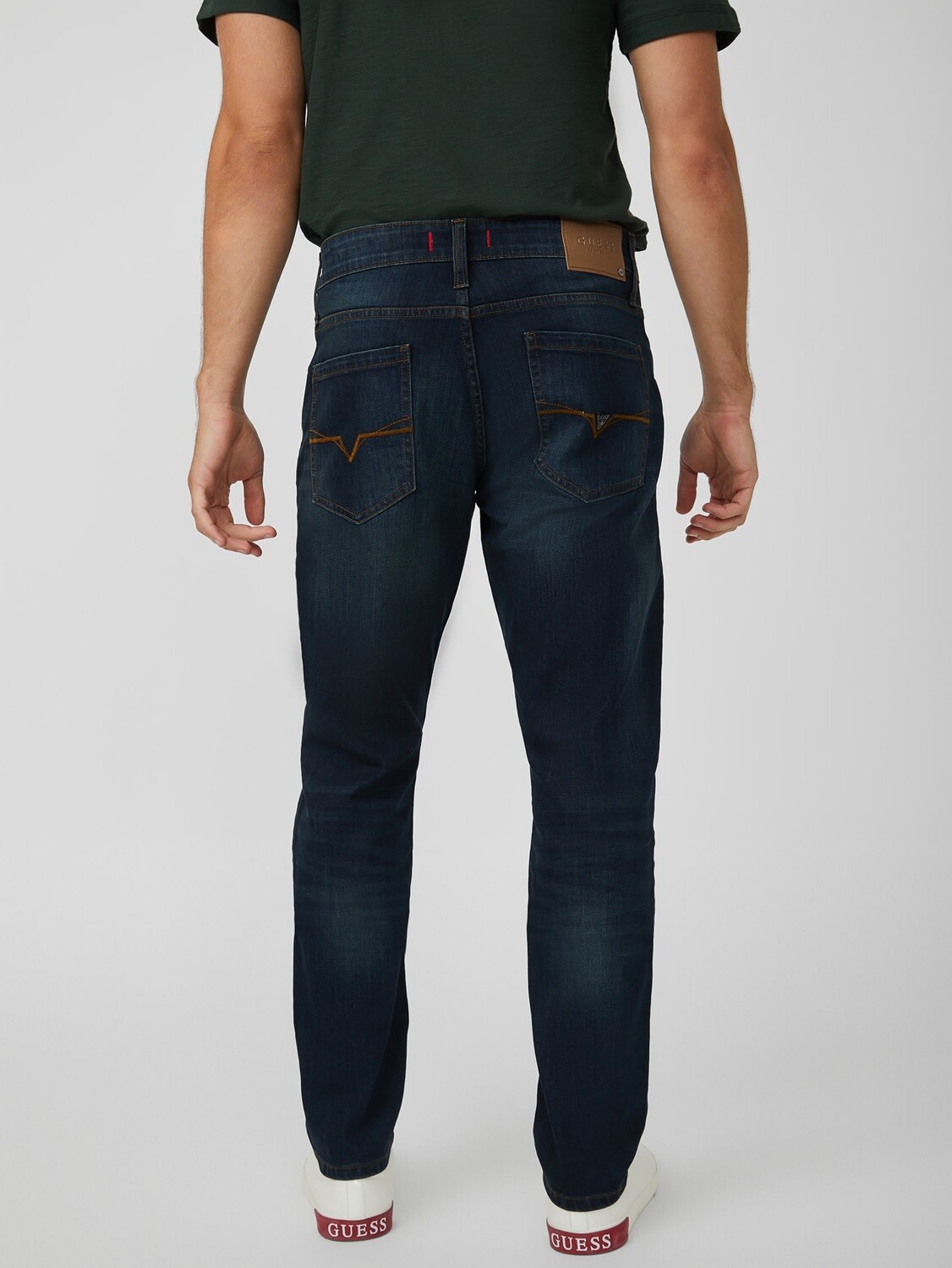 Зауженные джинсы Halsted Guess Factory, цвет Dark Wash 
Зауженные джинсы Halsted Guess Factory, цвет Dark Wash