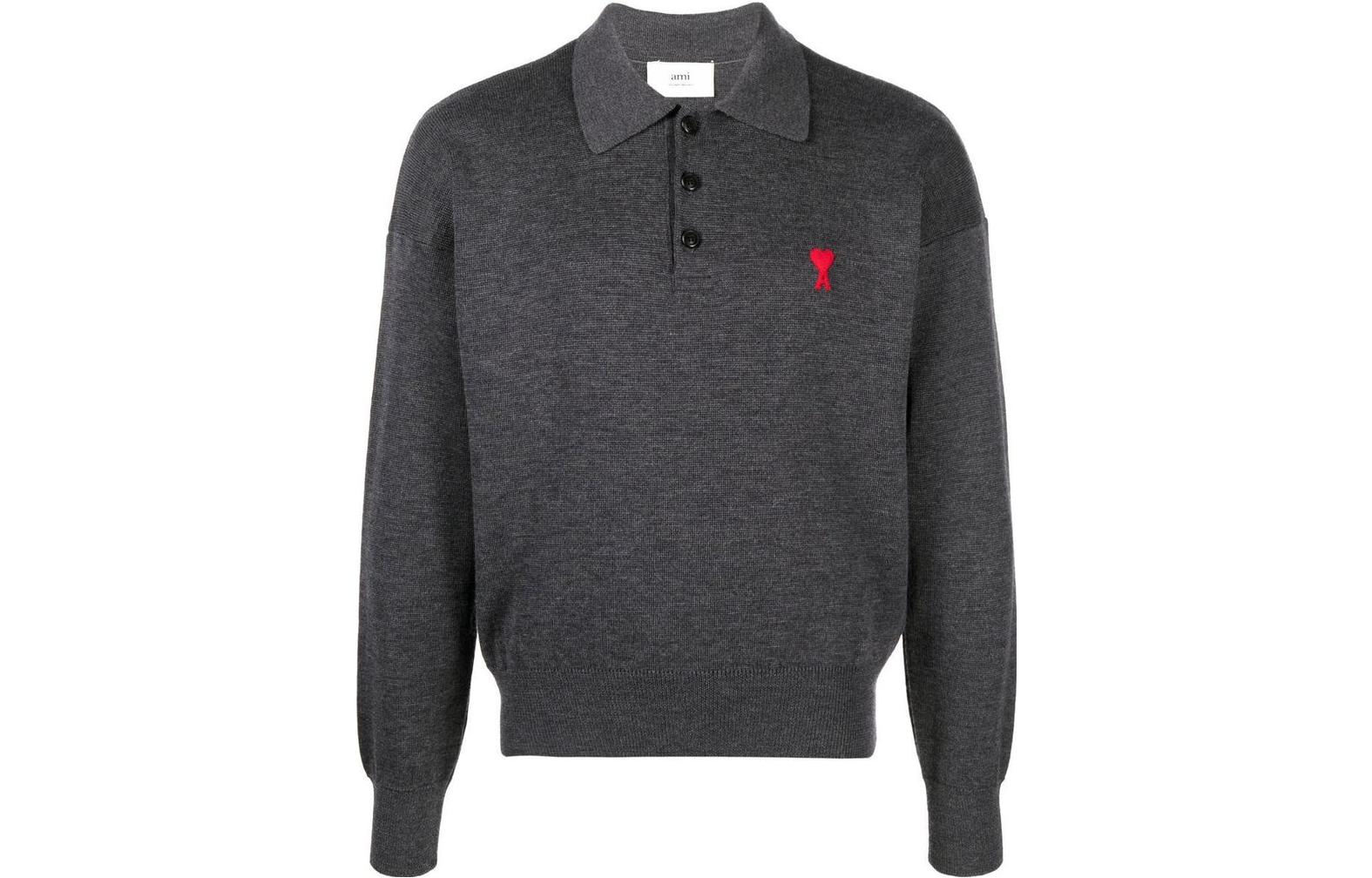 AMIPARIS Свитер мужской темно-серый
AMIPARIS Свитер мужской темно-серый