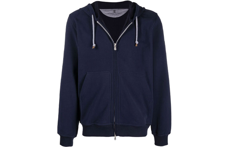 Brunello Cucinelli Мужская синяя толстовка
Brunello Cucinelli Мужская синяя толстовка