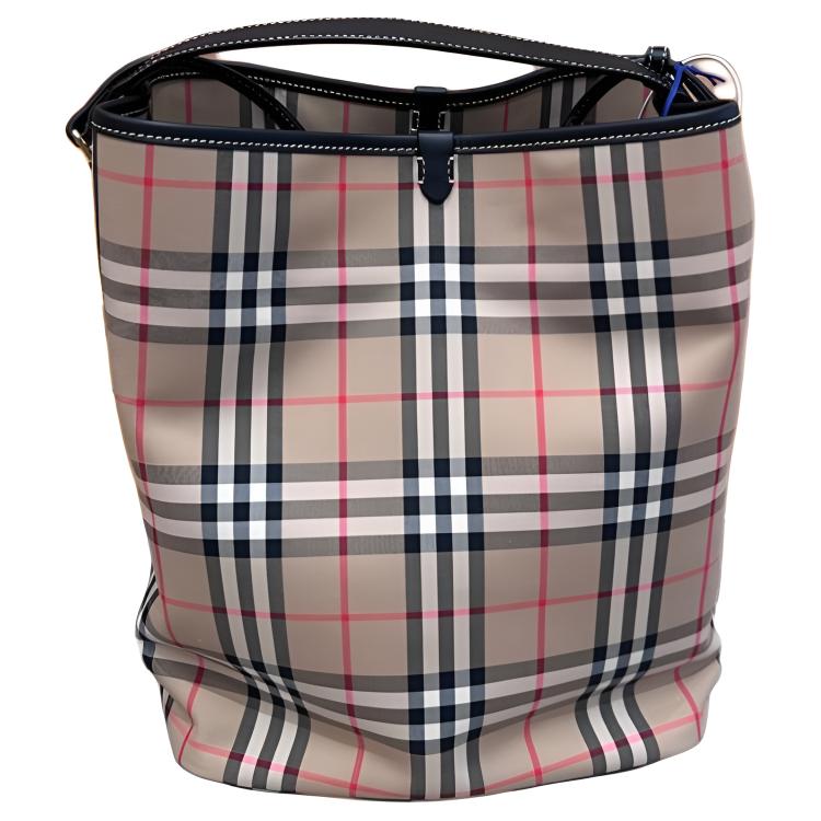 Burberry Тканевая сумка-ведро среднего размера на плечо женская бежевая
Burberry Тканевая сумка-ведро среднего размера на плечо женская бежевая