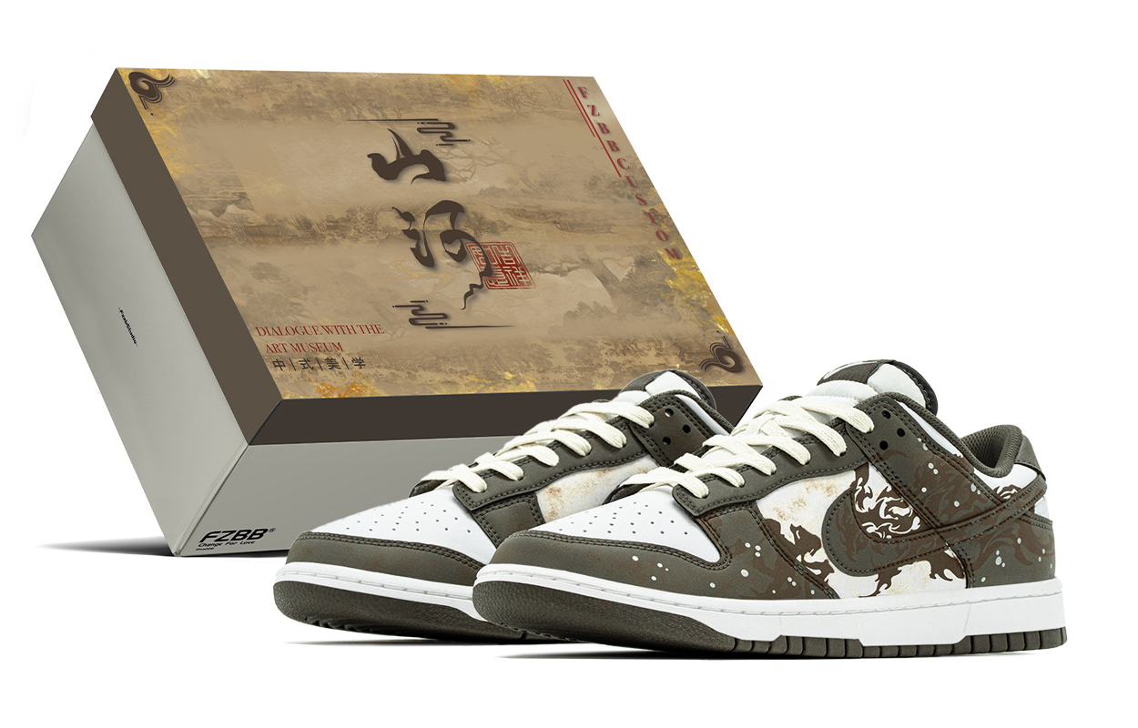 Nike Кроссовки для скейтбординга Dunk Chinese Style Dragon Box Abrasion Resistant низкие мужские brown white
Nike Кроссовки для скейтбординга Dunk Chinese Style Dragon Box Abrasion Resistant низкие мужские brown white
