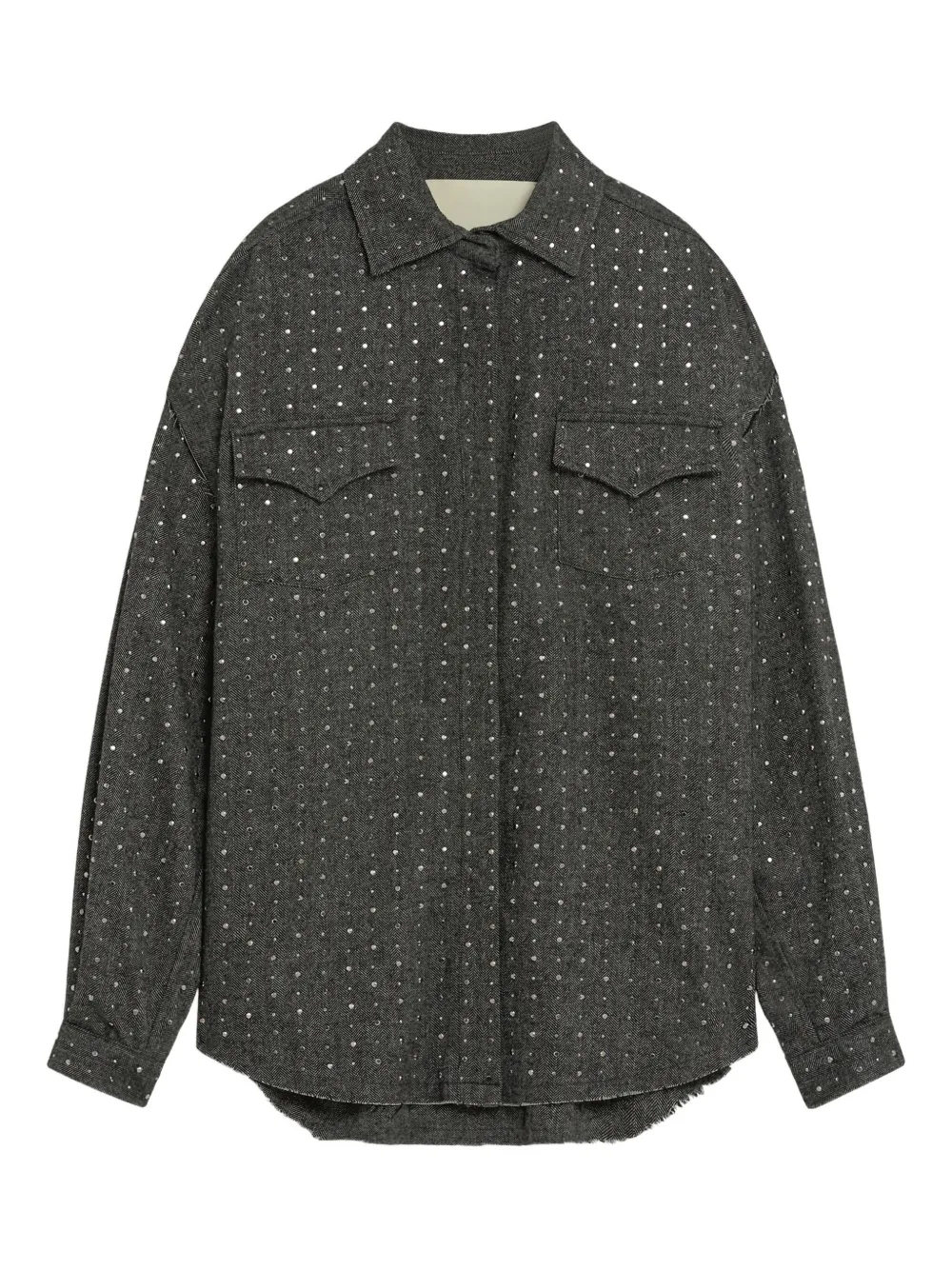 Рубашка с украшенным карманом A Paper Kid, серый
Рубашка с украшенным карманом A Paper Kid, серый