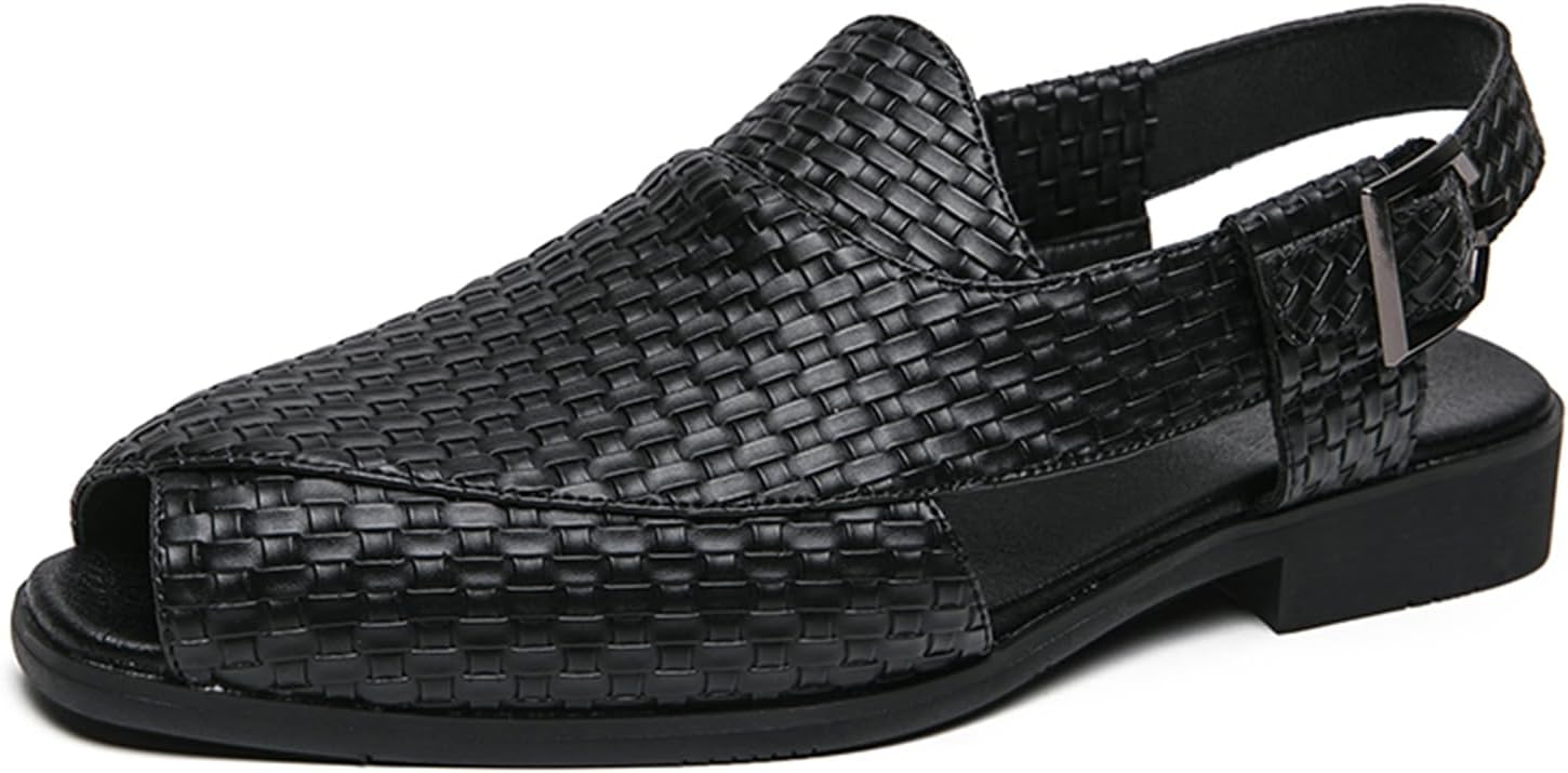 Мужские сандалии Abborora - повседневные плетеные кожаные сандалии для мужчин, черный
Мужские сандалии Abborora - повседневные плетеные кожаные сандалии для мужчин, черный