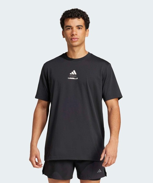 Футболка с коротким рукавом, графический принт LES MILLS Adidas, черный
Футболка с коротким рукавом, графический принт LES MILLS Adidas, черный