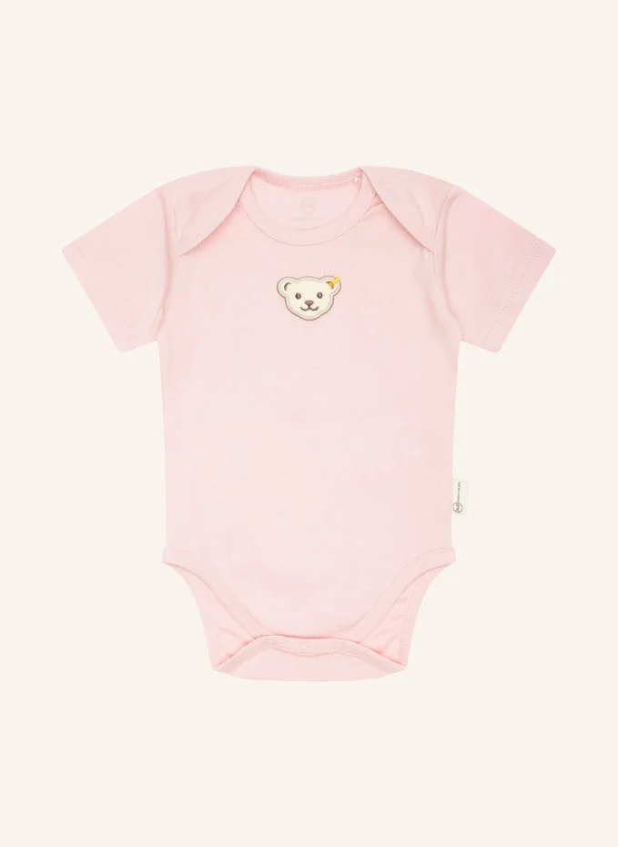 Боди с коротким рукавом baby wellness Steiff, розовый
Боди с коротким рукавом baby wellness Steiff, розовый