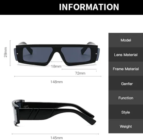 Модные квадратные солнцезащитные очки 2027 года для женщин и мужчин, летние панк-очки в черной, зеленой и красной оправе, солнцезащитные очки UV400 MTZJH, Green
Модные квадратные солнцезащитные очки 2027 года для женщин и мужчин, летние панк-очки в черной, зеленой и красной оправе, солнцезащитные очки UV400 MTZJH, Green