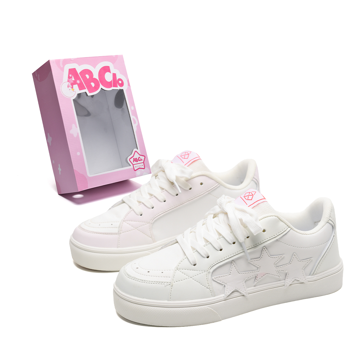 ABCIO Водонепроницаемые поддерживающие низкие скейтбордские кроссовки унисекс розово-белые (светлый градиент), цвет White (Light Gradient)
ABCIO Водонепроницаемые поддерживающие низкие скейтбордские кроссовки унисекс розово-белые (светлый градиент), цвет White (Light Gradient)