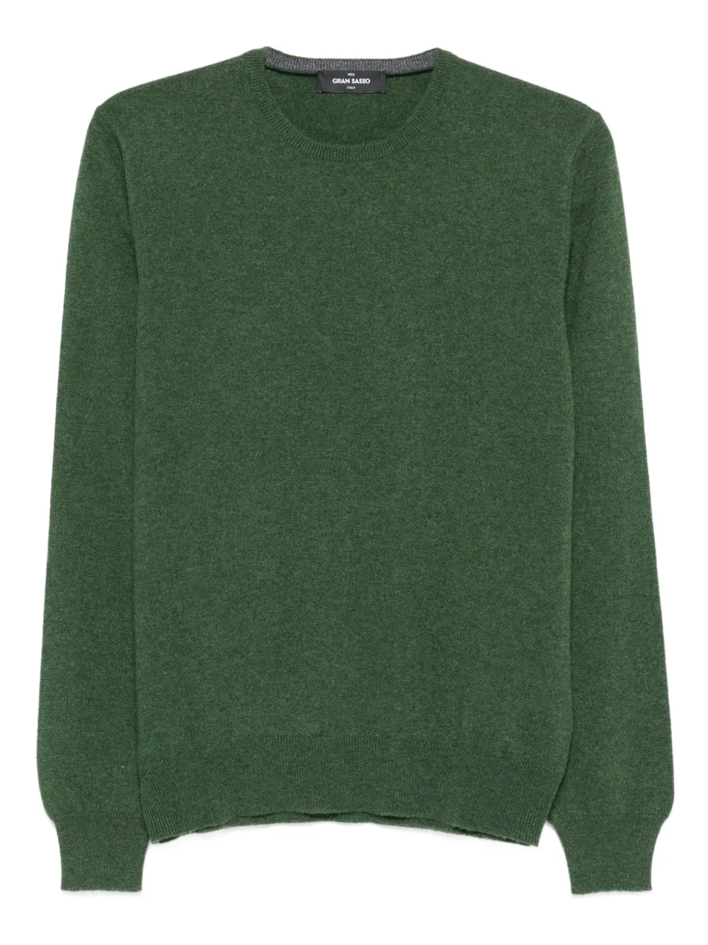 Кашемировый свитер с круглым вырезом Gran Sasso, зеленый
Кашемировый свитер с круглым вырезом Gran Sasso, зеленый