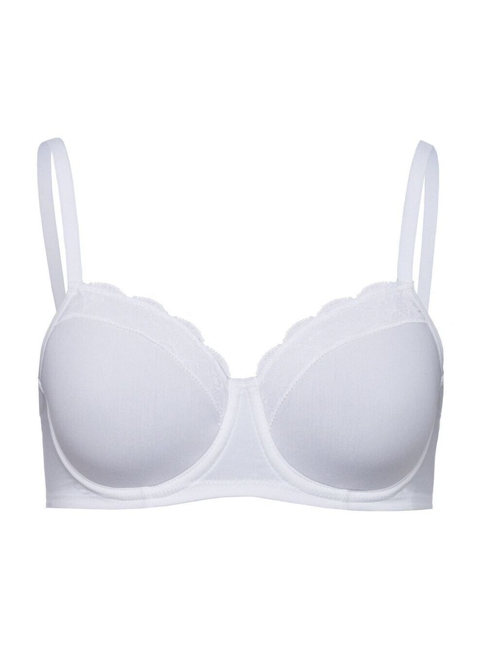 Бюстгальтер-футболка Hanro Cotton Lace, белый
Бюстгальтер-футболка Hanro Cotton Lace, белый